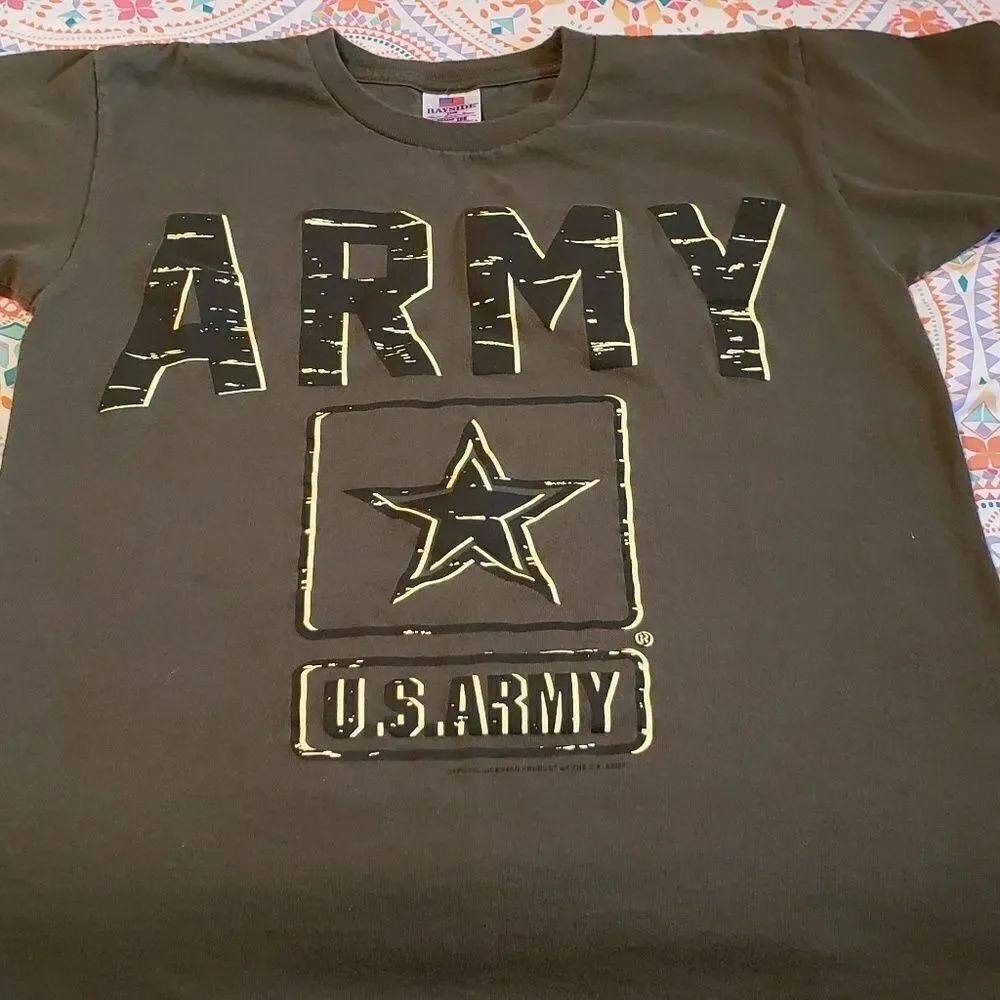 Boys U S Army T-Shirt Youth Sz S